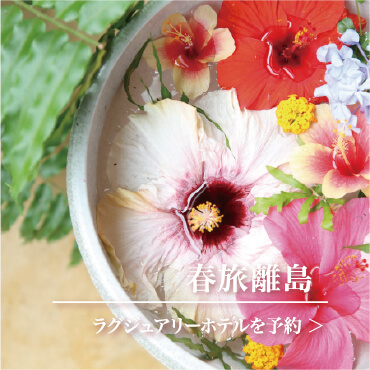 春旅離島 ラグジュアリーホテルを予約