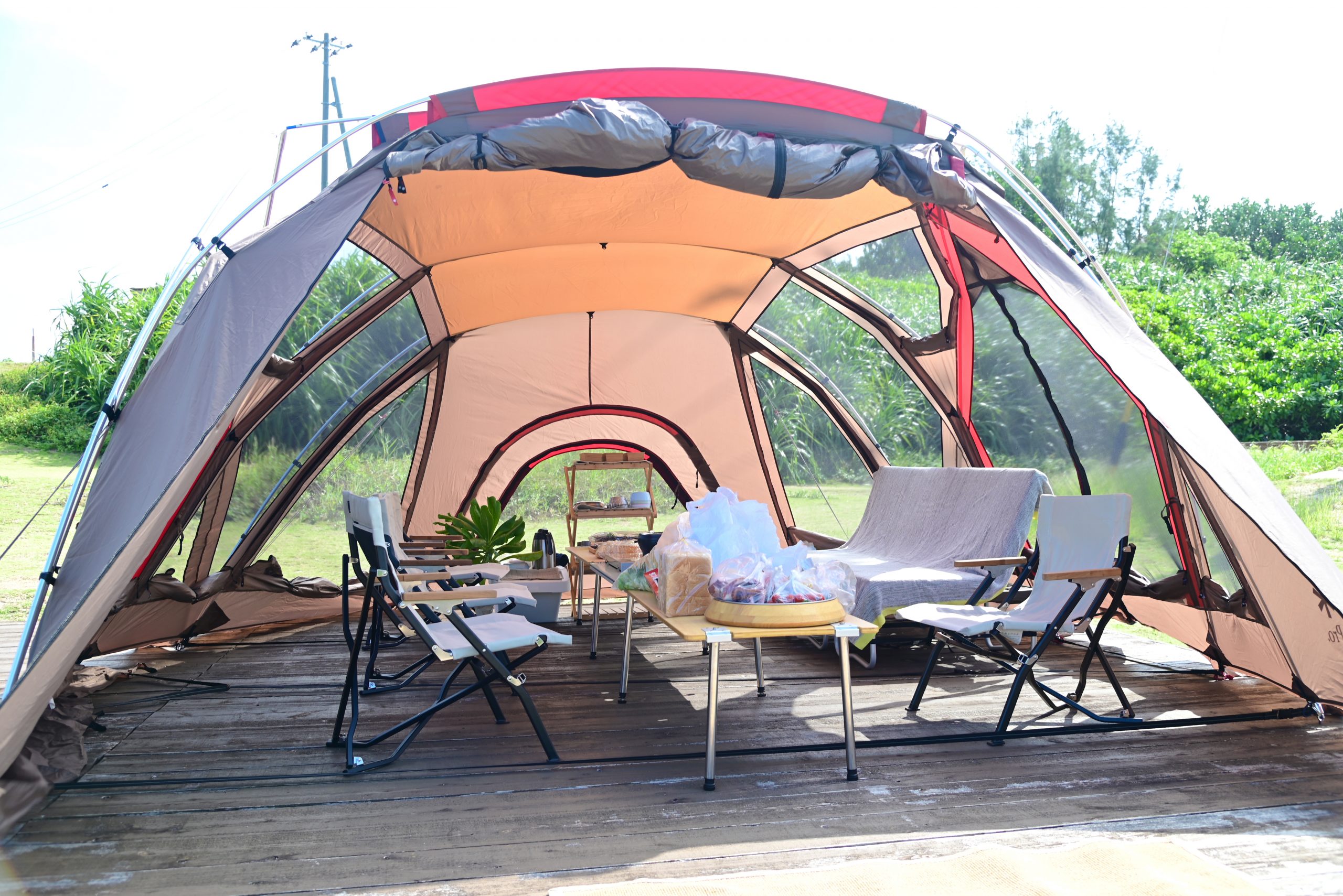 ゆうき　グランピピ　ピンク　グレー　茶色セット 久高島で今話題のグランピング施設をご紹介！｜沖縄離島専門の観光情報